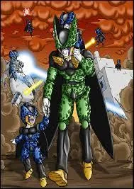 Que fait Cell pour ne pas être transformé entièrement en statue de pierre ?