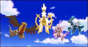 Quels sont les principaux légendaires de Sinnoh ?