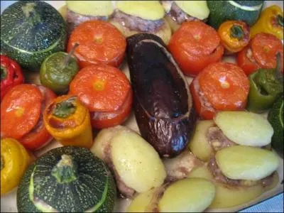 Délicieux petits farcis provençaux ! Qu'allons-nous déguster ?