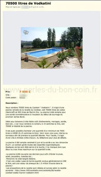 Là aussi, vous allez en faire des jaloux ! Mais est-ce que l'envieux en vaut la chandelle ?