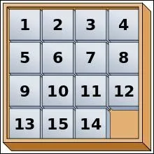 Quinze est le nombre de carreaux du « taquin ». Quel personnage l'a popularisé vers 1870 ?