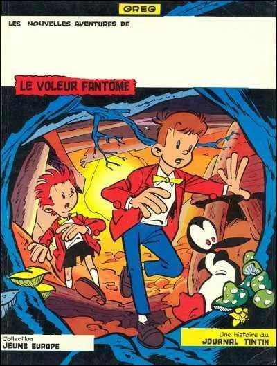 Quel titre manque sur la couverture de cette BD d'Alain Saint Ogan ?
