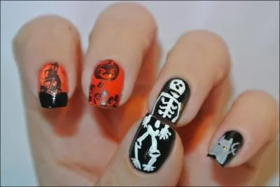 Avec ces ongles ont peut dire : " Joyeux ... "