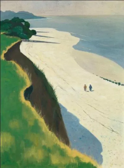 Est-ce Félix Vallotton qui a peint "La grève blanche" ?