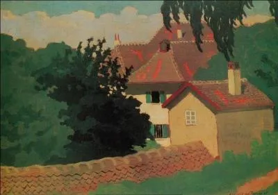 Est-ce Félix Vallotton qui a peint Souvenir de Romanel ?