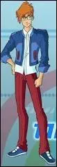Il est très timide et gentil. C'est aussi un spécialiste qui s'intéresse énormément à la technologie comme Tecna. Il porte des lunettes et c'est plutôt lui qui conduit quand les Winx ont besoin d'un véhicule pour se déplacer.
