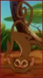 Dans quel dessin anim de Disney peut-on voir ce petit singe?