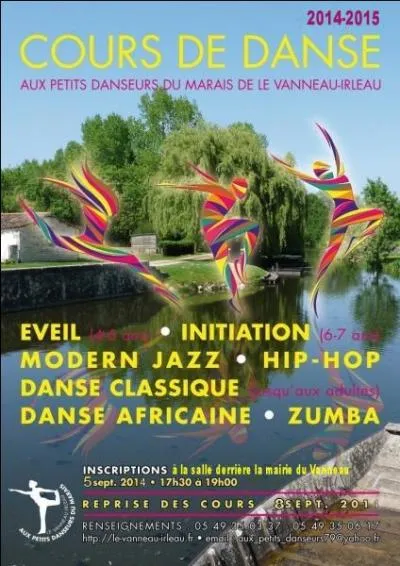 Encombrée de nombreuses étiquettes (hip-hop, trip-hop, street-truc, pop-corn, etc.), la danse modern jazz fait moins parler d'elle ; serait-ce difficile de trouver où la pratiquer ?