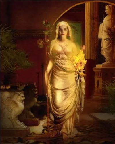 Hestia correspond dans la mythologie romaine à :