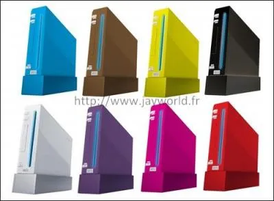 Combien existe-t-il de couleurs pour la wii ?