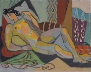 Qui a peint "Nu aux coussins" ?