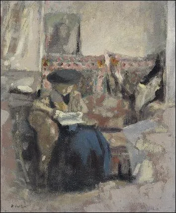 Qui a peint "La liseuse au coussin" ?