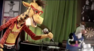 De quelle marque cette girafe est-elle la représentante ?