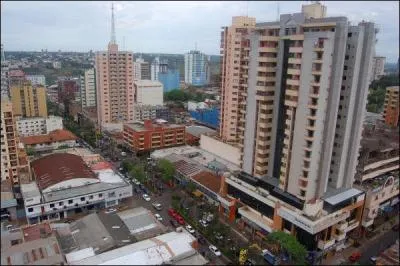 Dans quel pays est située la ville de Ciudad del Este ?