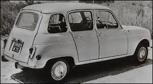 Si je vous dis : 1961, Renault 4, vous me répondez ---------.