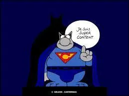 Philippe Geluck est l'auteur de la BD...