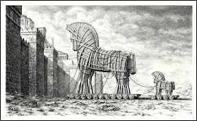 "Le cheval de Troie" est un célèbre stratagème mis au point et utilisé par les Grecs durant la guerre de Troie. Qui en fut à l'origine ?