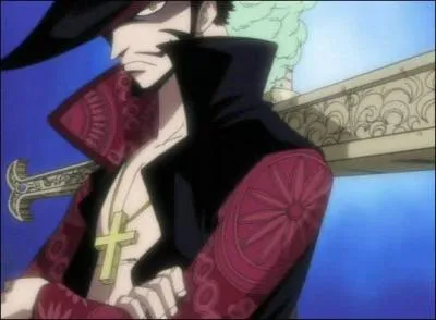 Comment s'appelle l'pe qu'il a derrire son dos ?