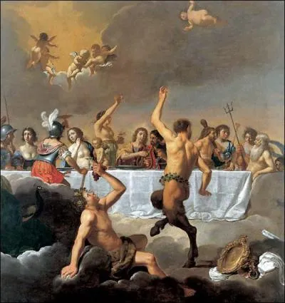 Dans la mythologie grecque, Tantale, roi de Lydie, convia les dieux à un banquet. Que leur offrit-il pour se nourrir ?