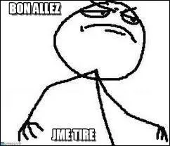 Quel rappeur français a chanté ce tube : "J'me tire" ?