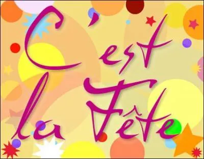 Qui, dans les années 70, chantait "C'est la fête" et disait : "Tiens tout a changé ce matin, je n'y comprends rien, c'est la fête, la fête" ?
