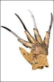 Quelle figure emblématique du film d'horreur porte ce terrifiant gant agrémenté de lames ?