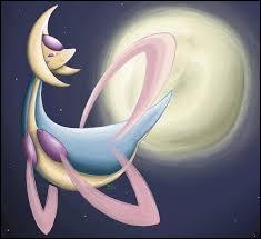 Ses ailes libèrent un rideau de particules brillantes. Ce Pokémon symboliserait le croissant de lune. Il apparaît les nuits claires.
