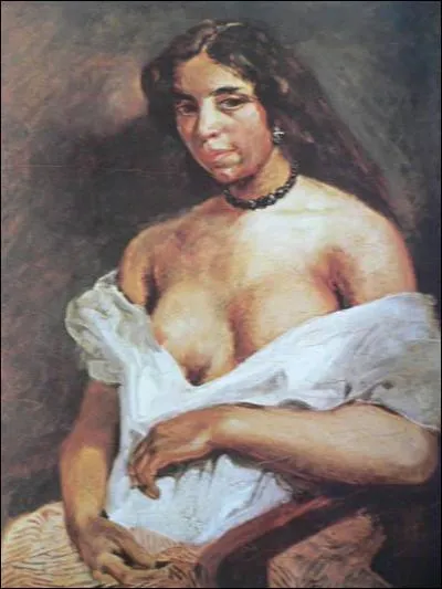 Qui a peint "Aline la mulâtresse" en 1824 ?