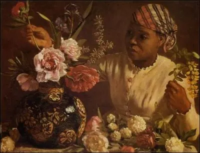 A qui doit-on la toile "La négresse aux pivoines" ?