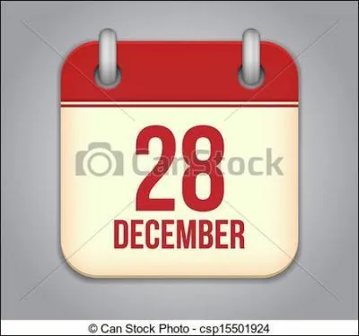 Le 28 décembre est le jour de leur fête ! Ils croulent sous les cadeaux : A eux les mains pleines !