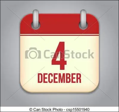 C'est une longue dame brune qui nous a raconté sa plus belle histoire d'amour, le 4 décembre est le jour de sa fête :