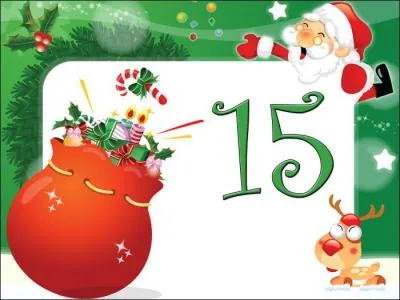 Zola lui a écrit des contes, sa fête est le 15 décembre :