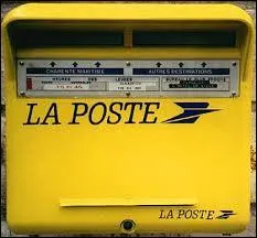 En quelle année le jaune devient-il la couleur officielle de la Poste ?