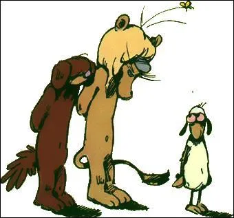 Comment s'appelle ce lion ?