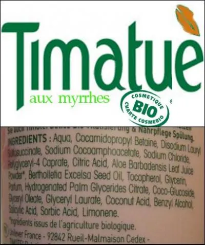 Voici le fatidique produit qui cause mes tics... N'est-ce pas qu'il est b(i)eau ?