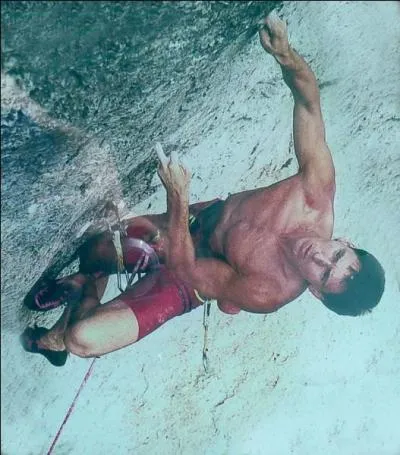 Grimpeur et alpiniste allemand, un des plus doué de sa génération, il a repoussé constamment le niveau des difficultés et est l'auteur du premier 9A. Il a trouvé la mort lors d'un accident d'automobile en 1992. Il s'agit de :