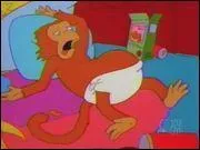 Cet animal repoussant (singe saoul) s'appelle :