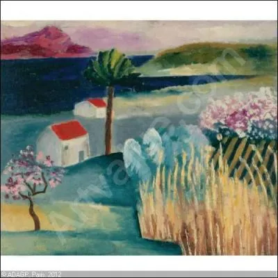 Qui a peint Paysage à Saint-Tropez ?