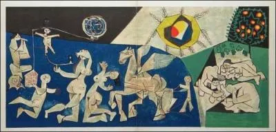 Qui a peint La paix bleue ?