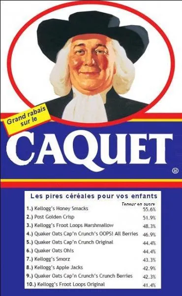 Personnellement, je trouve leur sucre un tantinet onéreux ; je me demande s'ils ne mettent pas un peu de céréales dedans ?