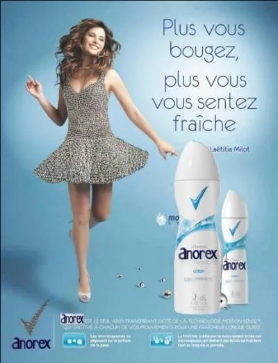 Après tous ces efforts, mesdames, voici un produit "top classe fashion tendance" ; ne trouvez-vous pas leur argument tout de même un peu mince ?