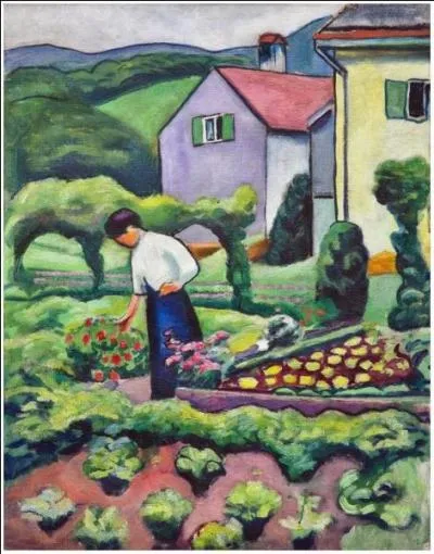 "Le jardin" a-t-il été paint par Macke ?