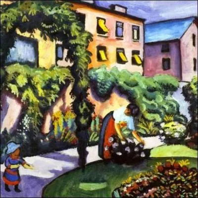 "Le jardin à Bonn" est-il une toile d'August Macke ?