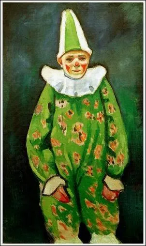 Est-ce August Macke qui a peint Le clown ?