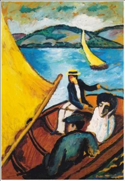 Ce tableau est-il d'August Macke ?