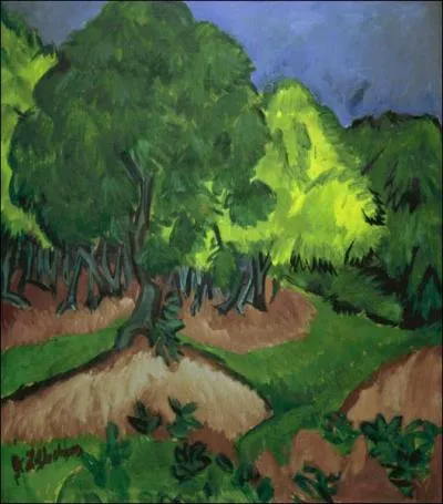 Est-ce un paysage d'August Macke ?