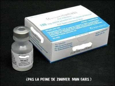 On change un peu avec le médicament le plus cher du monde :