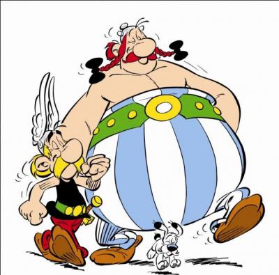 Dans " Astérix et Obelix " , qui se bat contre qui ?