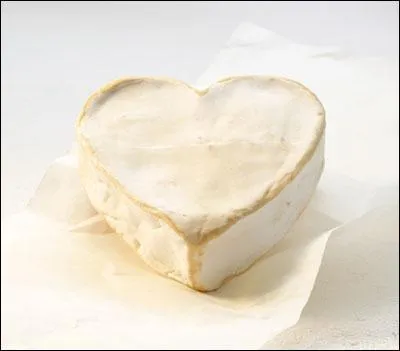 Quel est ce fromage en forme de coeur ?