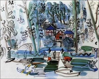 N'ayant appartenu à aucune école, ce peintre au style particulier expose pour la première fois en 1923 à Bruxelles. c'est aussi à cette époque qu'il adopte l'aquarelle, lui permettant de s'exprimer avec plus de liberté...